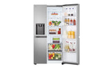 Lade das Bild in den Galerie-Viewer, LG GSLC40PYPE Side-by-Side Kühlschrank: 638L Kapazität, Eis- &amp; Wasserspender, Smart Inverter Kompressor
