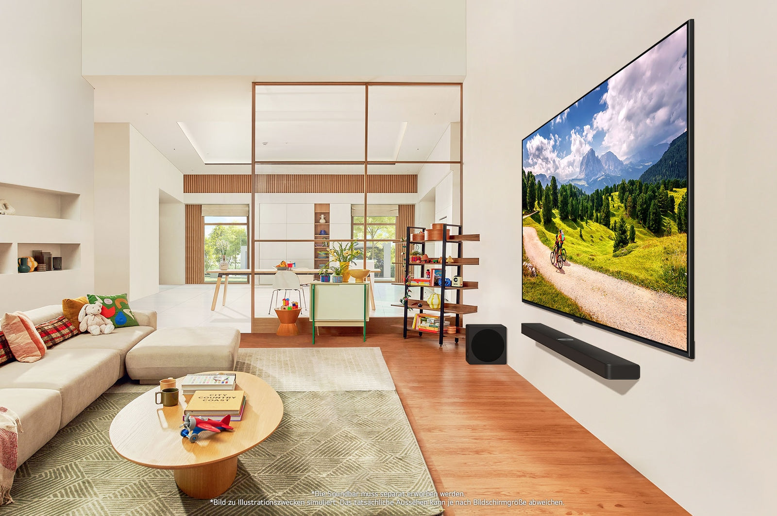LG QNED86 75 Zoll 4K AI Smart TV mit α8 Prozessor & webOS 24