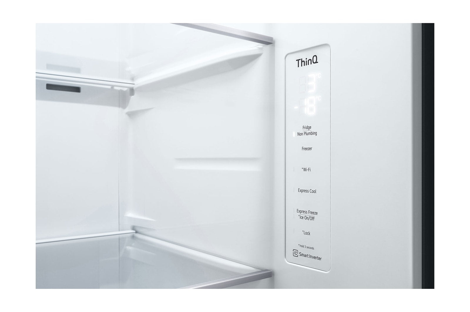 LG Side-by-Side Kühlschrank InstaView Door-in-Door® 635L E-Klasse Eis-Wasserspender