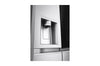 LG InstaView Side-by-Side Kühlschrank, 628L, NoFrost, Eis- & Wasserspender, Smart Inverter