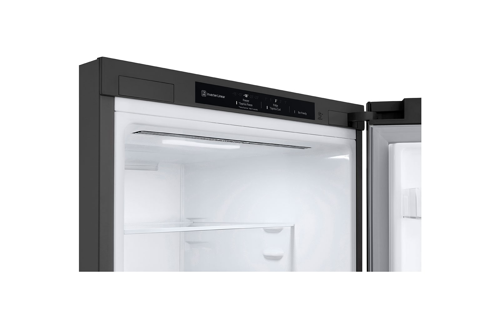 LG Kühl-Gefrierkombination Smart Inverter Kompressor, 384L, Energieeffizienz B, Silber