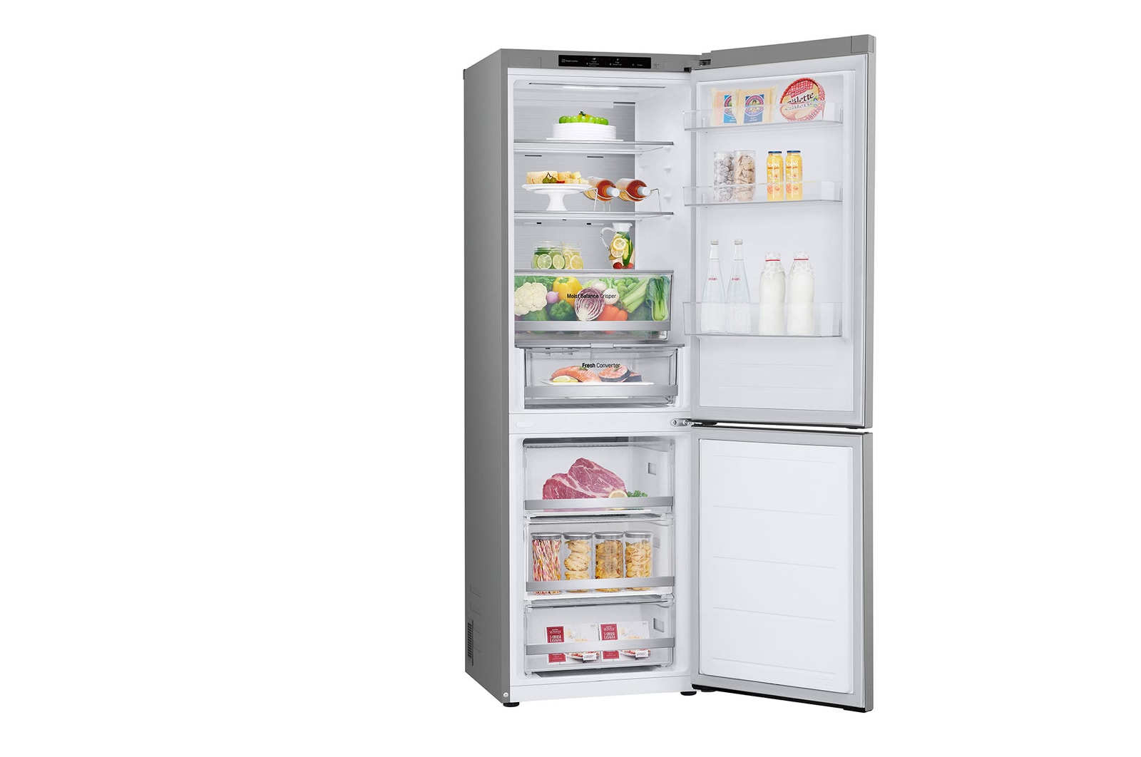 LG Kühl-Gefrierkombination 344L C | Smart Inverter Kompressor | Total No Frost
