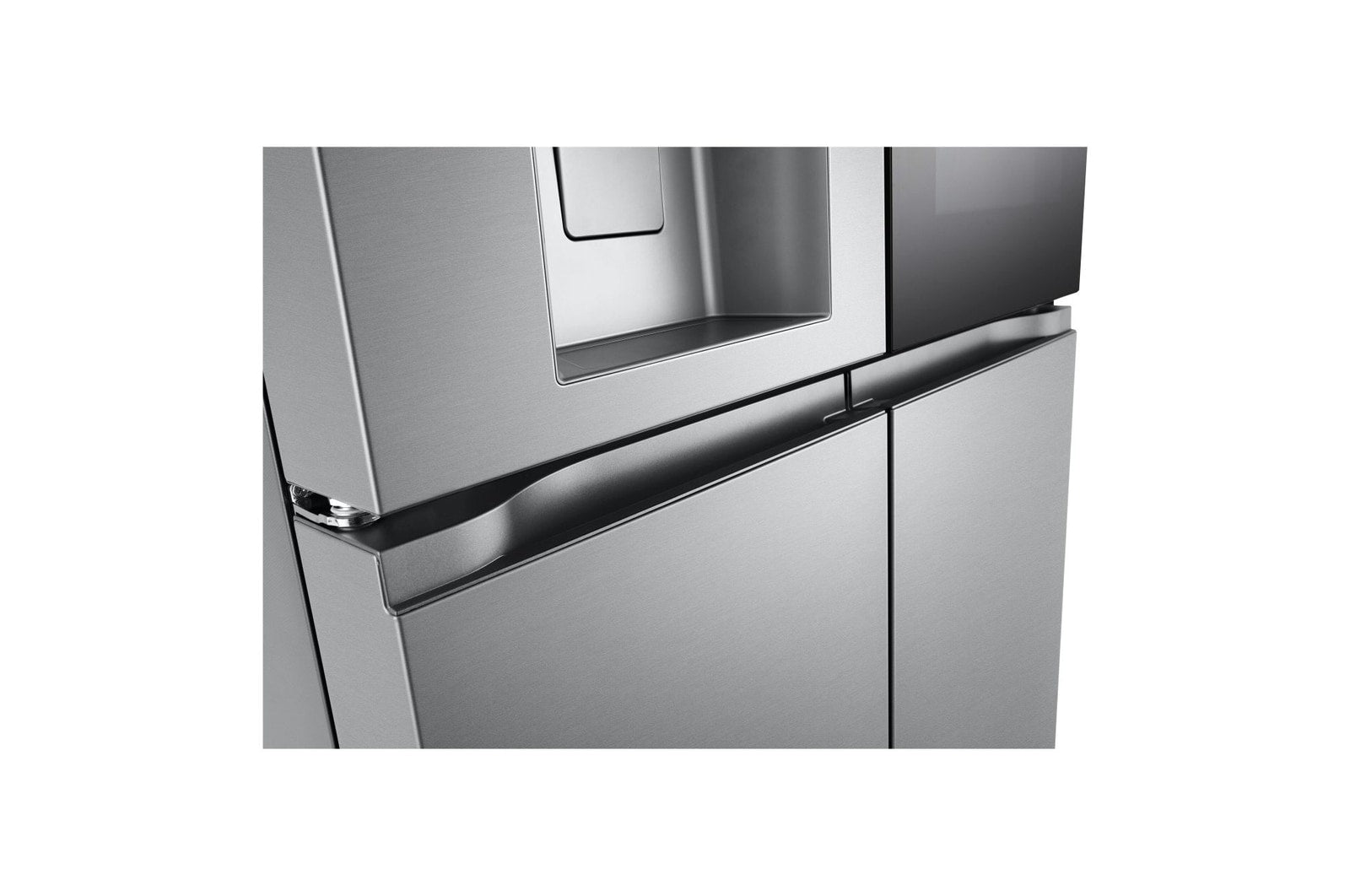 LG InstaView Multi-Door Kühlschrank 638L: Eis- und Wasserspender mit Festwasseranschluss