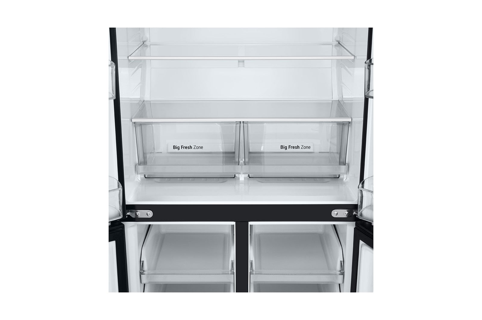 LG Slim Fit Multi-Door Kühlschrank InstaView Total No Frost Inverter Linear Kompressor
