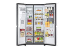 Lade das Bild in den Galerie-Viewer, LG Side-by-Side Kühlschrank: InstaView, 628L, Eis-, Wasser-Spender, Smart Inverter
