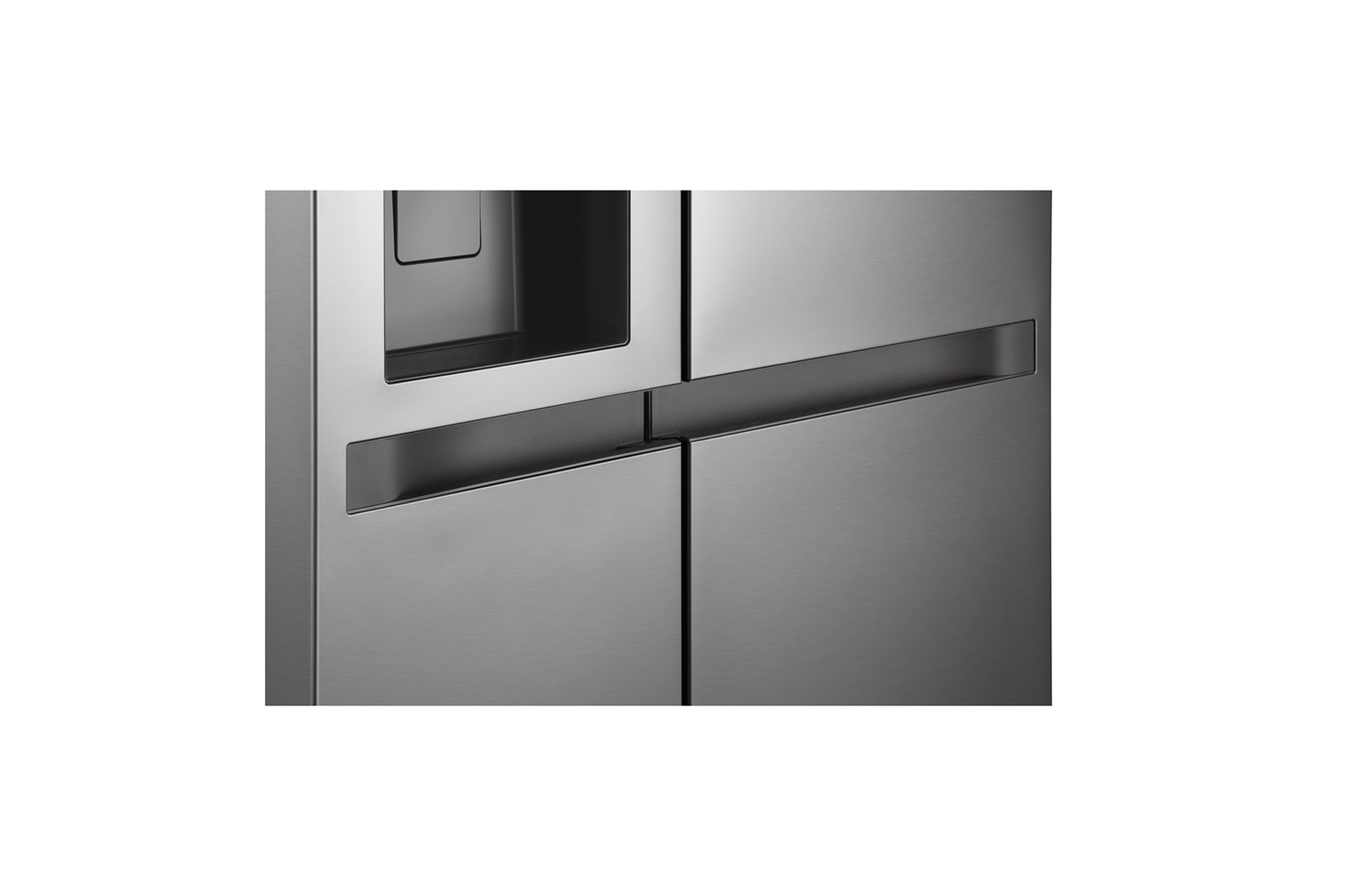 LG GSLC40PYPE Side-by-Side Kühlschrank: 638L Kapazität, Eis- & Wasserspender, Smart Inverter Kompressor