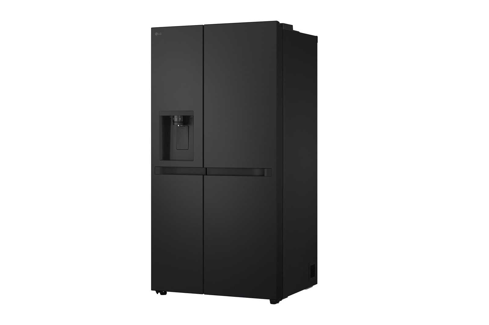 LG GSLC41EPPE Side-by-Side Kühlschrank Schwarz – 641L, Eis-/Wasser-Spender