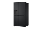 Lade das Bild in den Galerie-Viewer, LG GSLC41EPPE Side-by-Side Kühlschrank Schwarz – 641L, Eis-/Wasser-Spender
