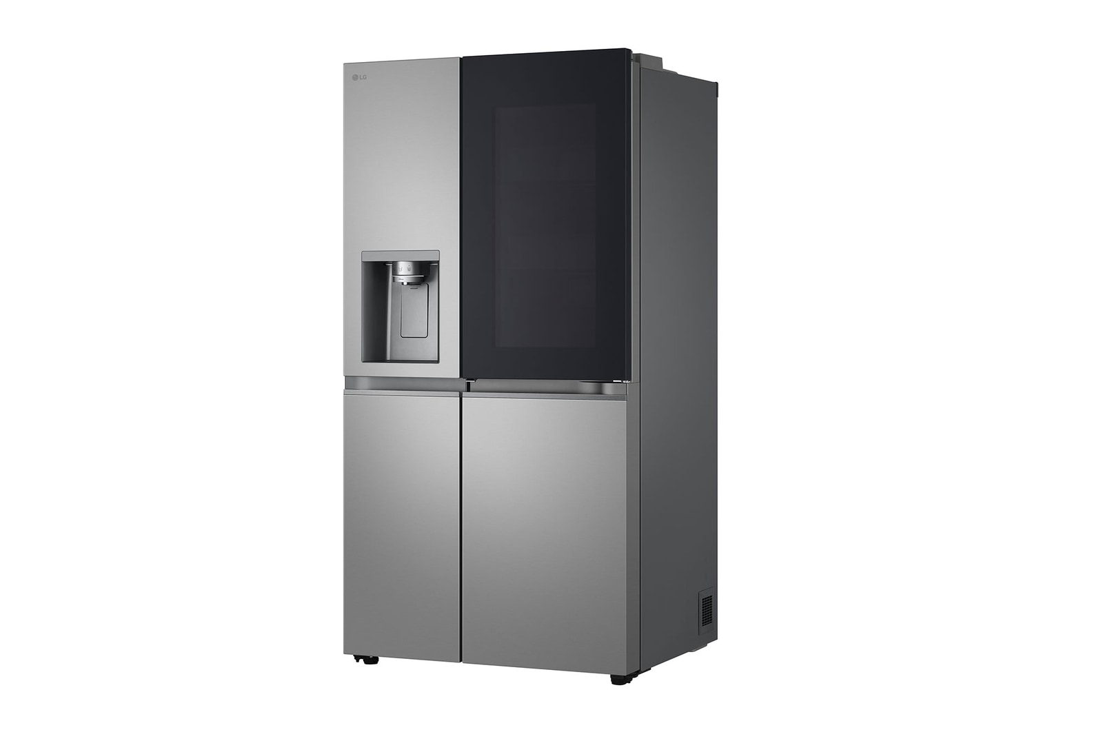 LG InstaView Side-by-Side Kühlschrank mit Eisspender, 628L, Smart Inverter Kompressor