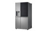 LG InstaView Side-by-Side Kühlschrank mit Eisspender, 628L, Smart Inverter Kompressor