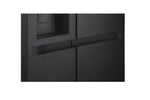 Lade das Bild in den Galerie-Viewer, LG GSLC41EPPE Side-by-Side Kühlschrank Schwarz – 641L, Eis-/Wasser-Spender
