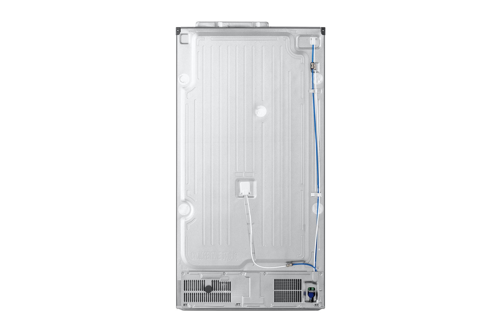 LG InstaView Side-by-Side Kühlschrank mit Eisspender, 628L, Smart Inverter Kompressor