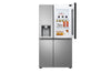 LG InstaView Side-by-Side Kühlschrank mit Eisspender, 628L, Smart Inverter Kompressor