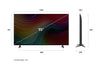 LG NanoCell 55 Zoll 4K AI Smart TV NANO81: Brillante Farben, Smarte Funktionen