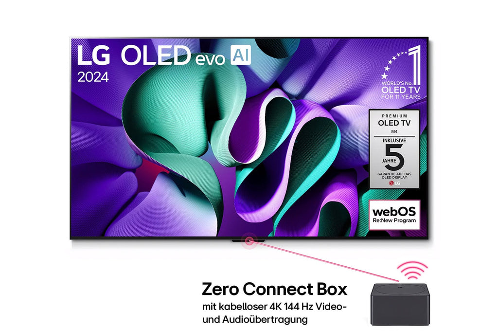 LG SIGNATURE OLED M4 77 Zoll True Wireless 4K 144Hz AI Smart TV