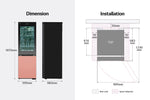 Lade das Bild in den Galerie-Viewer, LG MoodUP® Intelligente Kühl-Gefrierkombination mit InstaView, Bluetooth-Lautsprecher &amp; Farbwechsel-LED-Türen
