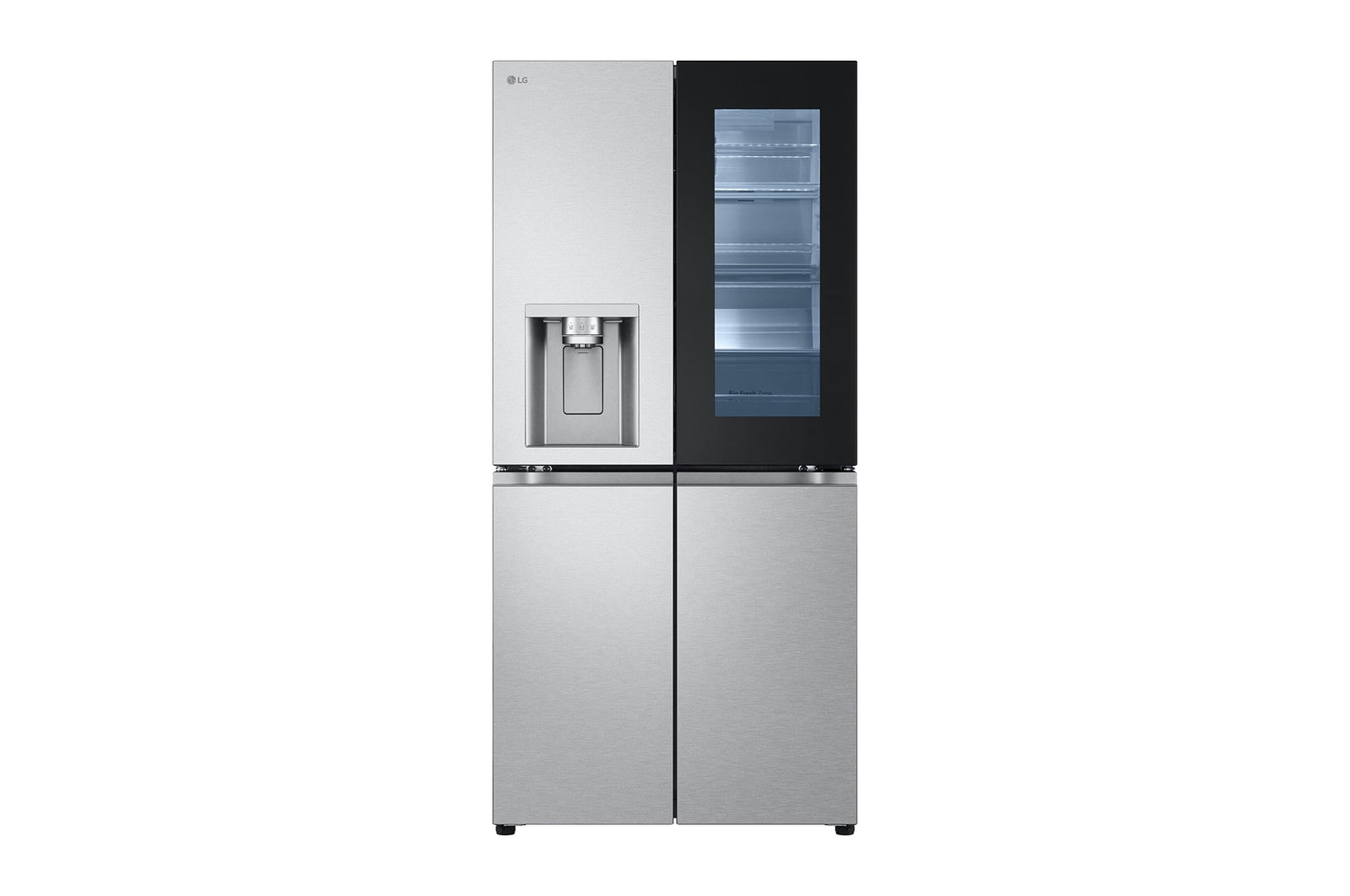 LG SLIM FIT Multi-Door Kühlschrank InstaView Eis- Wasserspender 508L Kapazität