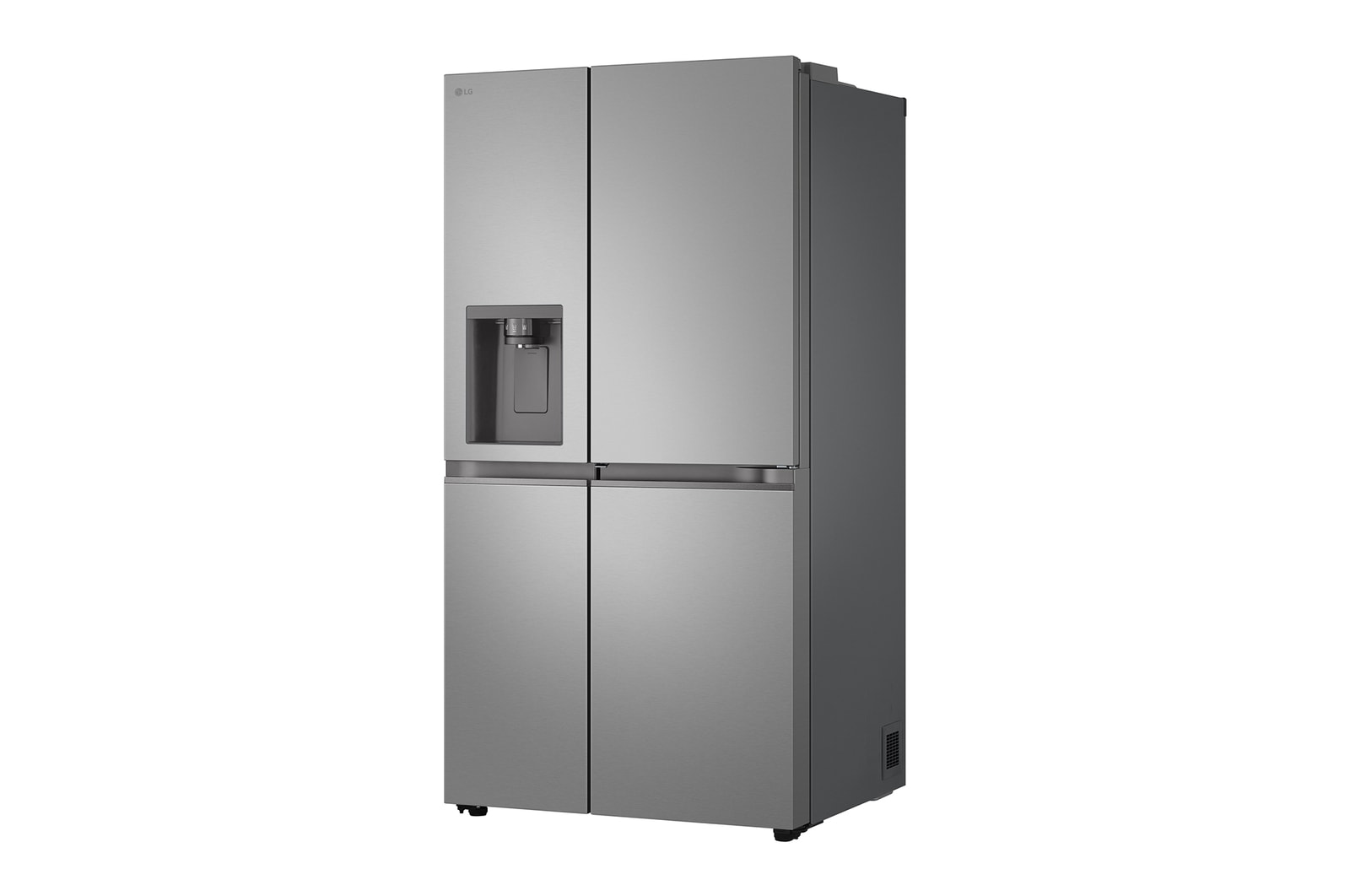LG Side-by-Side Kühlschrank mit Eis-, Crushed Ice- und Wasserspender