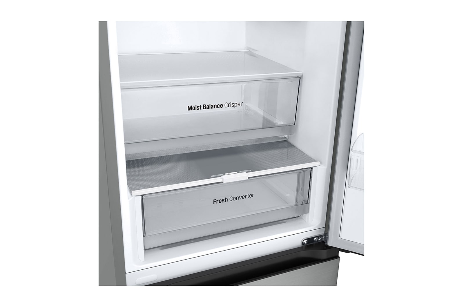 LG Kühl-Gefrierkombination: Energieeffizient, Total No Frost, Smart Inverter, 344L