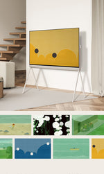 Lade das Bild in den Galerie-Viewer, LG OLED evo Posé 55 Zoll Lifestyle-Fernseher mit A9 Gen7
