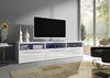 Modernes TV-Lowboard Depose mit LED-Beleuchtung, Hochglanz, Viel Stauraum