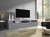 Modernes TV-Lowboard Depose mit LED-Beleuchtung, Hochglanz, Viel Stauraum