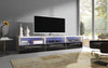 Modernes TV-Lowboard Depose mit LED-Beleuchtung, Hochglanz, Viel Stauraum