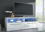 Lade das Bild in den Galerie-Viewer, Lumino Modernes Hochglanz TV-Lowboard: Stilvoller Stauraum mit Integrierter LED-Beleuchtung
