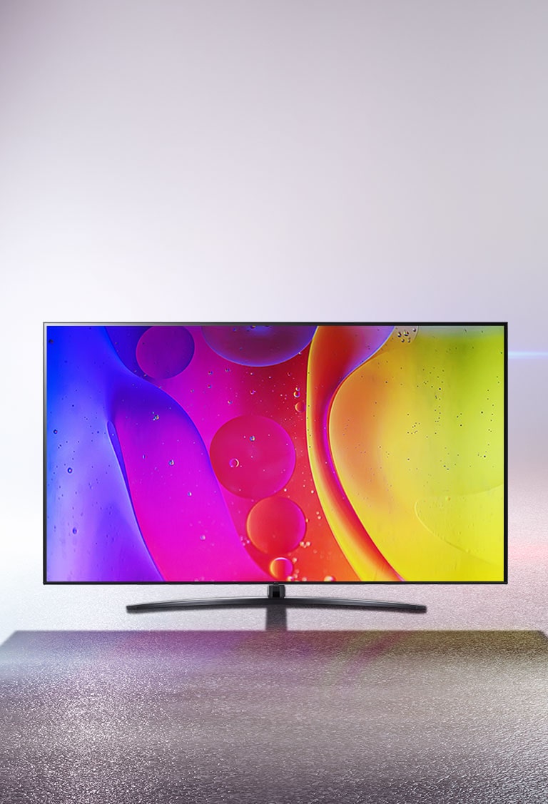 55 Zoll LG NanoCell 4K UHD Smart TV Nano75 mit α5 Gen5 AI Prozessor