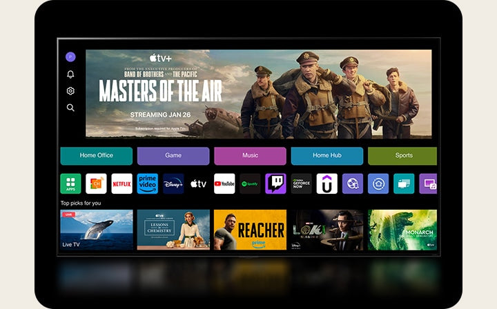 LG UT80 43 Zoll 4K UHD AI Smart TV mit HDR10 Pro webOS Gaming