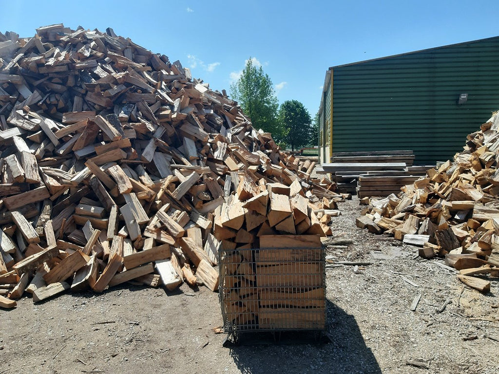 Premium Heizholz Bündel – Trocken, langlebig, 1‑Stère, Europäisch für effizientes Heizen