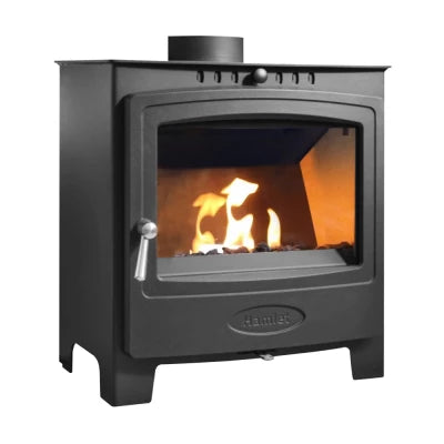 Hamlet Solution 5 Widescreen Bioethanol Kamin Graphite Schwarz für modernes Ambiente