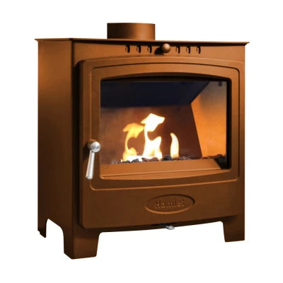 Hamlet Solution 5 Widescreen Terracotta: Rustikale Bioethanol-Kamin für Gemütlichkeit