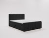 Elegantes Boxspringbett Bergamo Samt mit Integriertem Stauraum – Hoher Schlafkomfort, Modernes Design