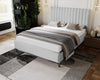 Luxuriöses Designer Polsterbett Veleria aus Samt – Modernes Schlafzimmer Komfortbett ohne Stauraum