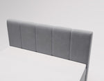 Lade das Bild in den Galerie-Viewer, Elegantes Boxspringbett Bergamo Samt mit Integriertem Stauraum – Hoher Schlafkomfort, Modernes Design
