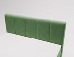 Lade das Bild in den Galerie-Viewer, Elegantes Boxspringbett Bergamo Samt mit Integriertem Stauraum – Hoher Schlafkomfort, Modernes Design
