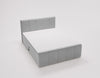 Elegantes Boxspringbett Bergamo Samt mit Integriertem Stauraum – Hoher Schlafkomfort, Modernes Design