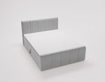 Lade das Bild in den Galerie-Viewer, Elegantes Boxspringbett Bergamo Samt mit Integriertem Stauraum – Hoher Schlafkomfort, Modernes Design
