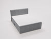 Elegantes Boxspringbett Bergamo Samt mit Integriertem Stauraum – Hoher Schlafkomfort, Modernes Design