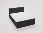 Lade das Bild in den Galerie-Viewer, Elegantes Boxspringbett Bergamo Samt mit Integriertem Stauraum – Hoher Schlafkomfort, Modernes Design
