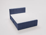 Lade das Bild in den Galerie-Viewer, Elegantes Boxspringbett Bergamo Samt mit Integriertem Stauraum – Hoher Schlafkomfort, Modernes Design
