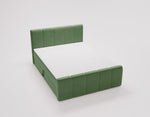 Lade das Bild in den Galerie-Viewer, Elegantes Boxspringbett Bergamo Samt mit Integriertem Stauraum – Hoher Schlafkomfort, Modernes Design
