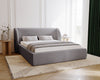 Luxuriöses Samt Polsterbett Monaco mit Integriertem Stauraum – Modernes Designerbett