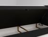 Elegantes Boxspringbett Bergamo Samt mit Integriertem Stauraum – Hoher Schlafkomfort, Modernes Design