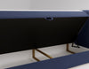 Elegantes Boxspringbett Bergamo Samt mit Integriertem Stauraum – Hoher Schlafkomfort, Modernes Design