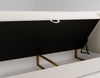 Elegantes Boxspringbett Bergamo Samt mit Integriertem Stauraum – Hoher Schlafkomfort, Modernes Design