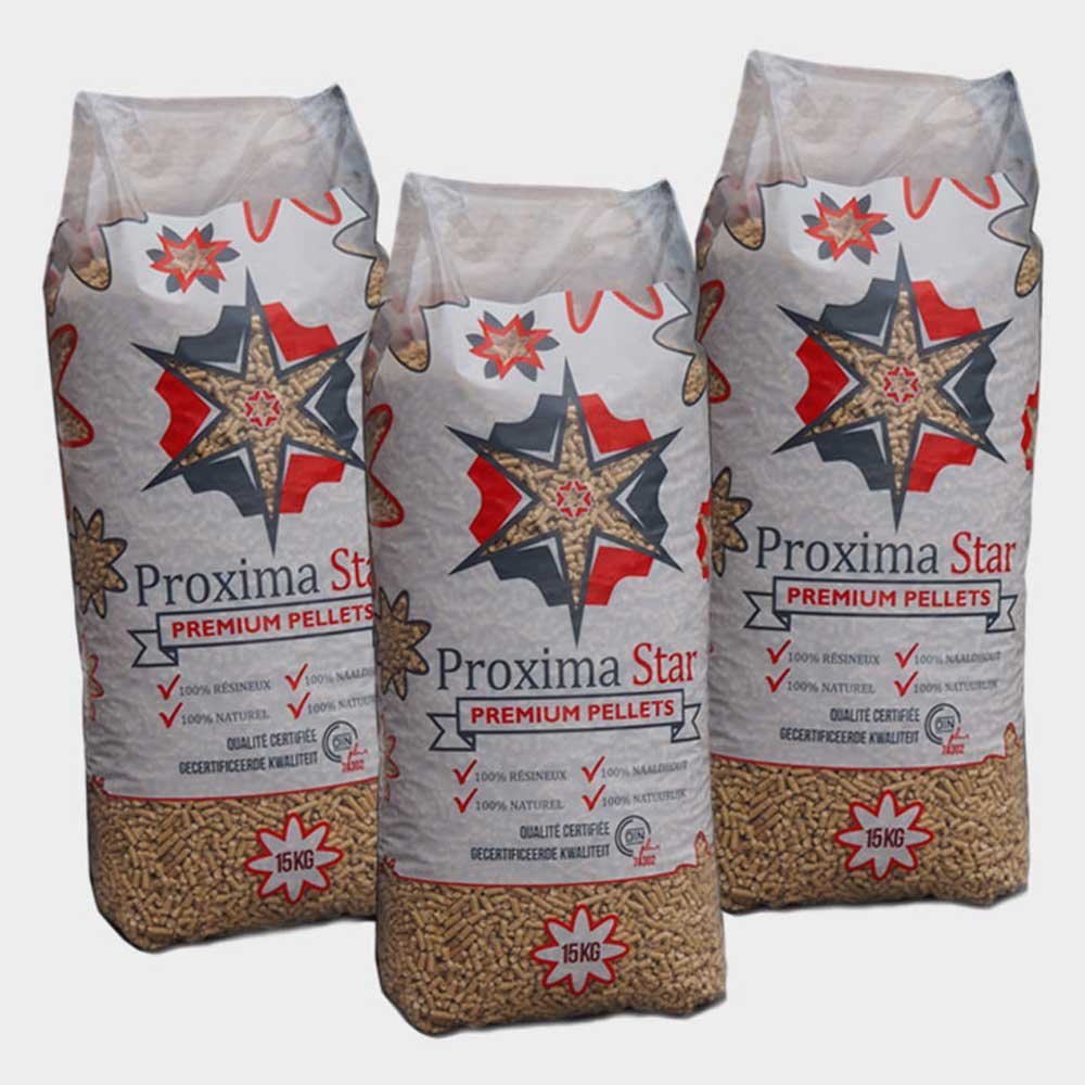 PROXIMA STAR Premium Holzpellets Palette 990 kg – DINplus zertifiziert