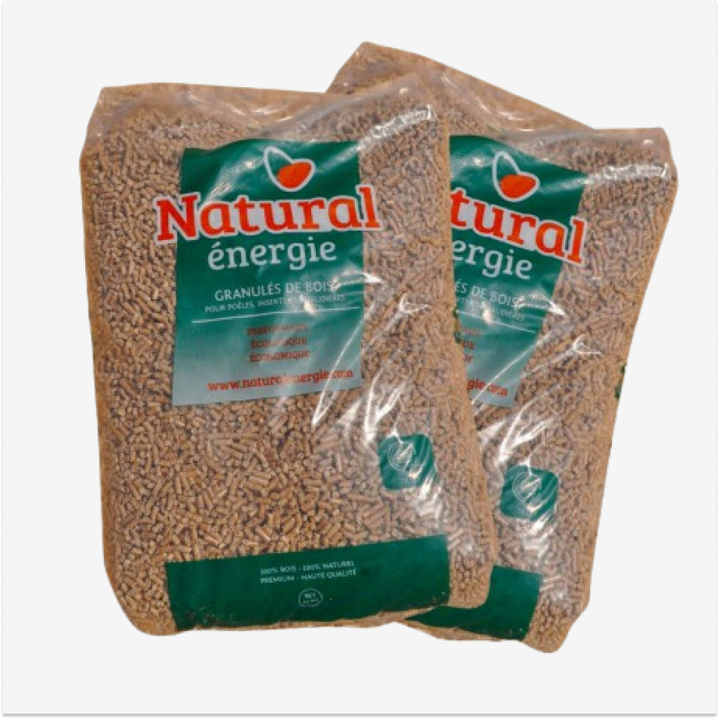 Natural Energie Holzpellets Palette 65 Stück à 15 kg – Premium Qualität