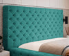 Luxuriöses Designer Samt Polsterbett Lana mit großem Stauraum – Modern & Bequem